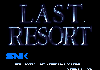 Last Resort