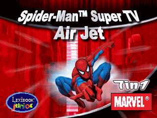 Spider-Man Super TV Air Jet (Lexibook Junior, JG6000SP)