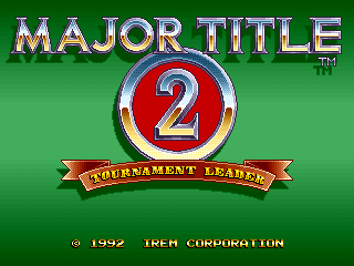 Major Title 2 (World, set 1)