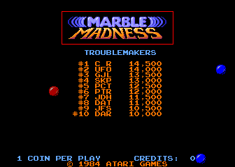 Marble Madness (set 1)