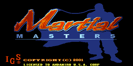 Martial Masters / Xing Yi Quan (ver. 104, 102, 102US)
