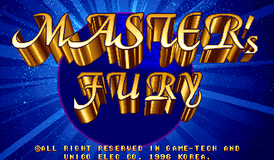 Master's Fury