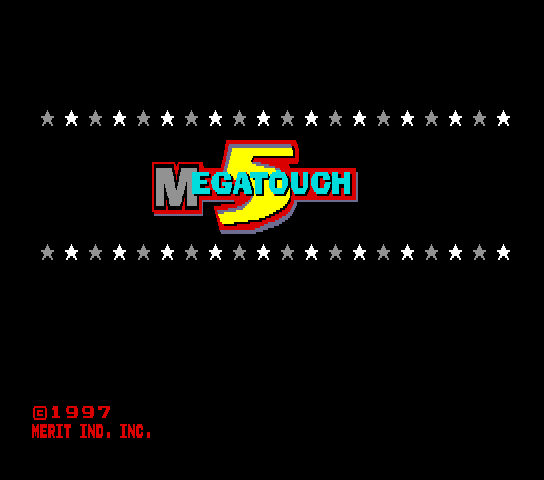 Megatouch 5 (9255-60-01 R0I, Standard version)