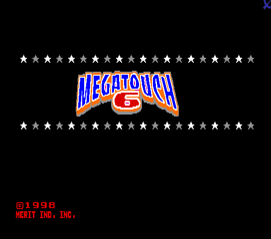 Megatouch 6 (9255-80-01 R0A, Standard version)