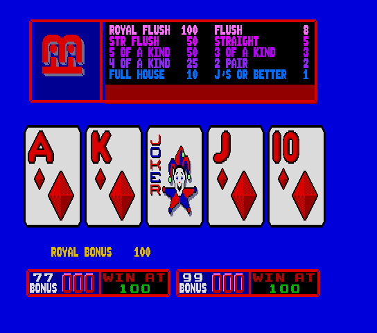 Merit Joker Poker (9131-09)