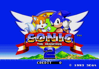 Sonic The Hedgehog 2 (Mega Play)