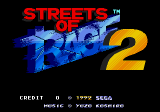 Streets of Rage II (Mega Play)