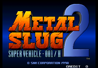 Metal Slug 2 - Super Vehicle-001/II (NGM-2410 ~ NGH-2410)