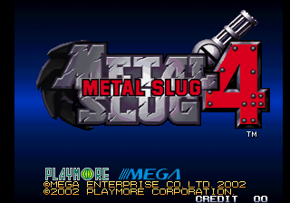 Metal Slug 4 (NGM-2630)