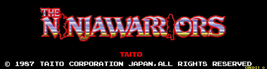 The Ninja Warriors (World, later version)