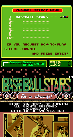 Baseball Stars: Be a Champ! (PlayChoice-10)