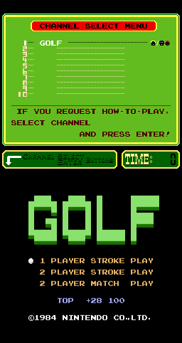 Golf (PlayChoice-10)