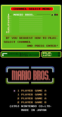 Mario Bros. (PlayChoice-10)
