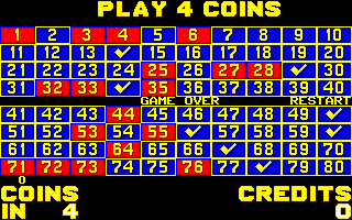 Player's Edge Plus (KE1001) Keno