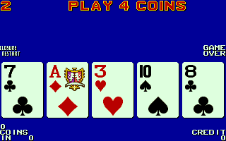 Player's Edge Plus (PP0766 A5W-A6F) Standard Draw Poker