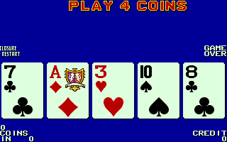 Player's Edge Plus (PP0802 A5W-A6F) Standard Draw Poker