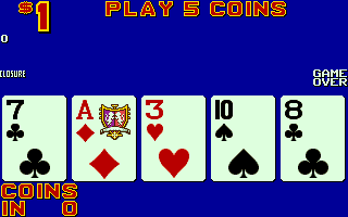 Player's Edge Plus (PP0001) Standard Draw Poker