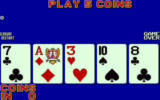 Player's Edge Plus (PP0542) One Eyed Jacks Wild Poker (CG2243)