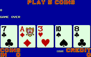 Player's Edge Plus (X002412P+XP000096) Standard Draw with 5 decks (Two Pair or Better)