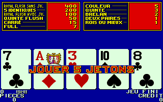Player's Edge Plus (X002478P+XP000154) Joker Poker - French