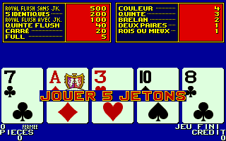 Player's Edge Plus (X002479P+XP000154) Joker Poker - French