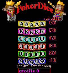 Poker Dice (V1.7)