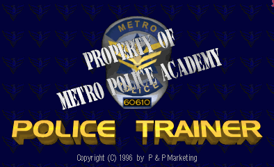 Police Trainer (Rev 1.3B, Rev 0.3 PCB)