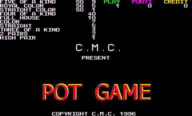 Pot Game (Italian)