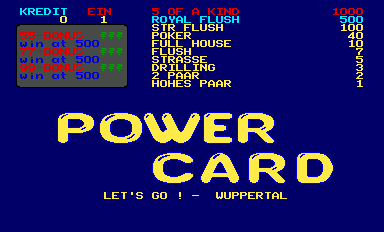 Power Card (Ver 0263, encrypted)