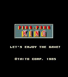 Ping-Pong King