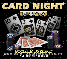 Play TV Card Night (NTSC)