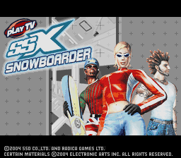 Play TV SSX Snowboarder (NTSC)