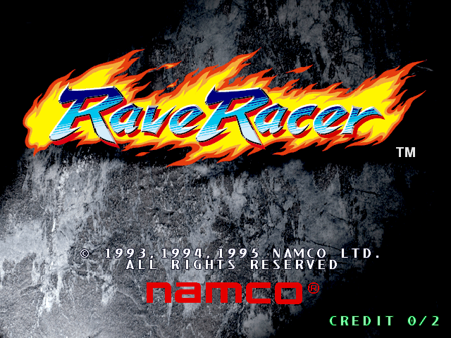 Rave Racer (Rev. RV2 Ver.B, World)