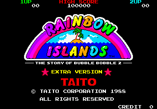 Rainbow Islands - Extra Version