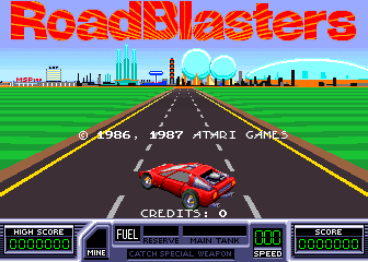 Road Blasters (upright, rev 4)