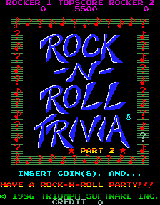 MTV Rock-N-Roll Trivia (Part 2)