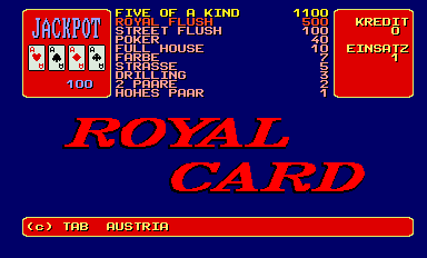 Royal Card (German, set 1)