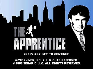 The Apprentice (Senario, Plug and Play)