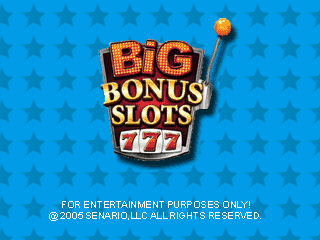 Big Bonus Slots (Senario, Plug and Play)