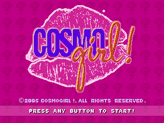 Cosmo Girl (Senario, Plug and Play)