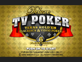 Deluxe TV Poker - Texas Hold'em, Blackjack & Video Poker (US)