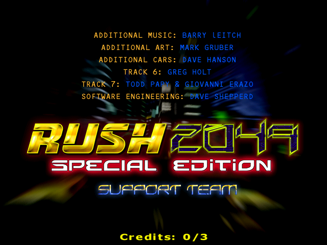 San Francisco Rush 2049: Special Edition
