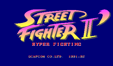 Street Fighter II': Hyper Fighting (World 921209)