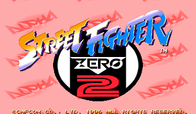 Street Fighter Zero 2 Alpha (Asia 960826)