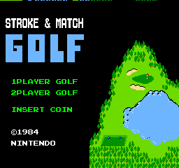 Vs. Stroke & Match Golf (Men Version, set GF4-2 F)