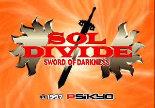 Sol Divide - The Sword Of Darkness