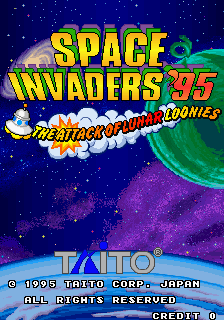 Space Invaders '95: The Attack Of Lunar Loonies (Ver 2.5O 1995/06/14)