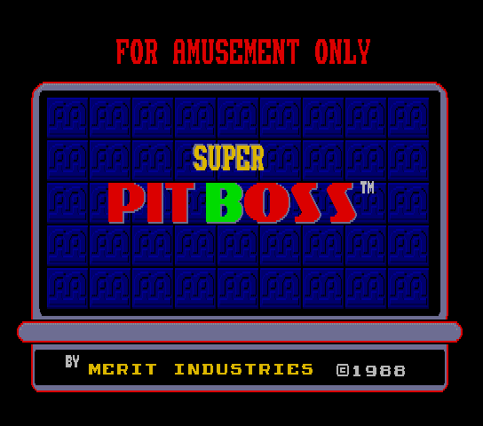 Super Pit Boss (9221-02A)