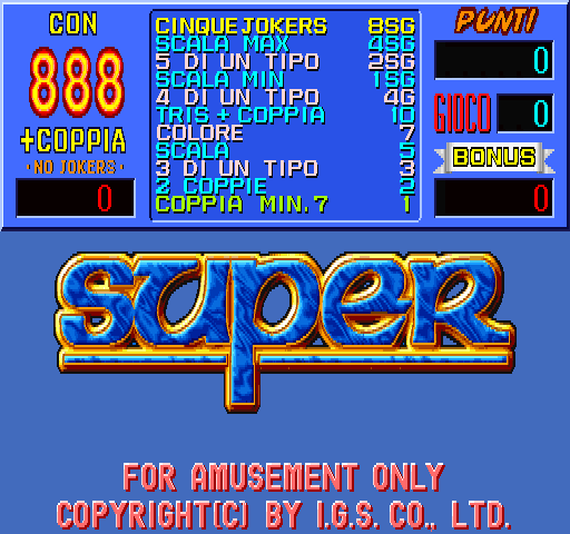 Super Poker (v116IT)