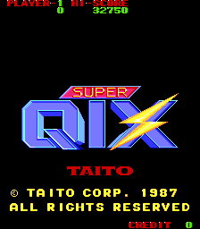 Super Qix (World/Japan, V1.2)